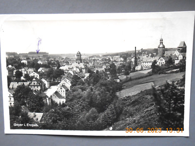 GEYER im ERZGEBIRGE, 1929