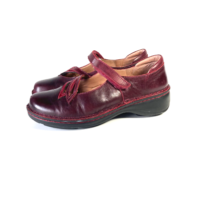 Naot Mary Jane Womens Primrose Burgundy Fairygrunge Comfort