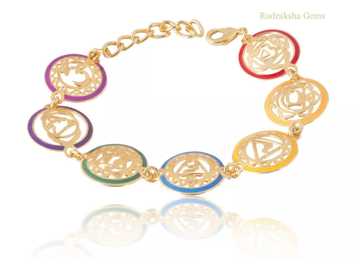 Red Diamond Round Bracelet Rakhi | Buy Personalized Rakhi