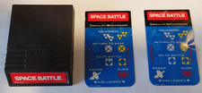 Space Battle Intellivison Video Game Tested 1979 + 2 Overlays