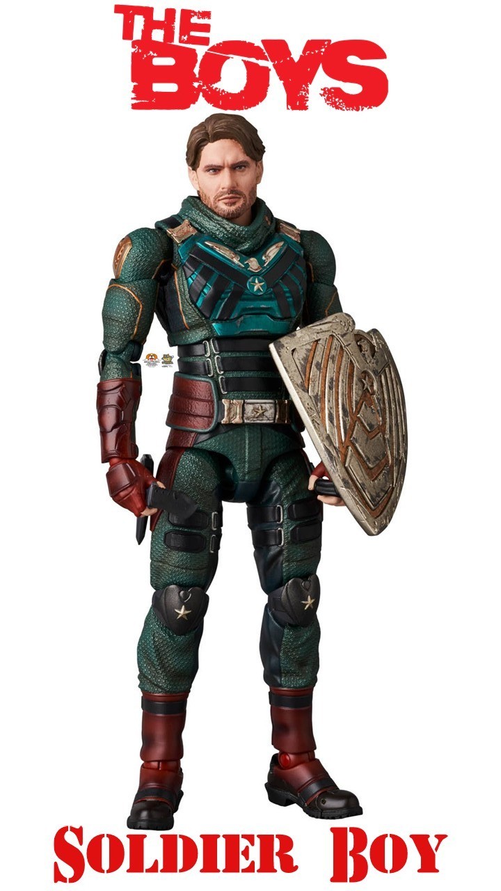 MAFEX Soldier Boy The Boys action figure by Medicom (238) Jensen Ackles
