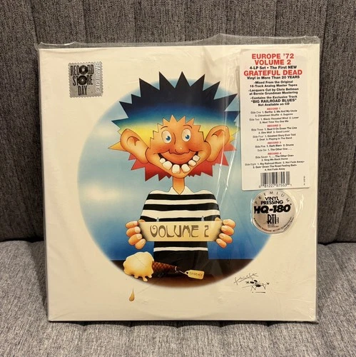 Grateful Dead RSD Vinyl Europe '72 (Vol. 2) 4-LP Limited Record HQ-180 SEALED