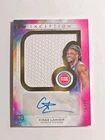 2025-26 Topps Inception Rookie Jumbo Relic Autographs Pink Chaz Lanier /99 LD36