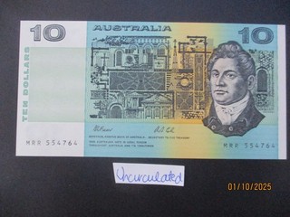 Australian Banknotes: Uncirculated $10 Great Item Must Have! (T8942)