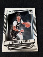 2024-25 Panini Donruss Optic Stephon Castle The Rookies Rookie RC #4 Spurs
