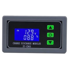 DC 6V-60V Low Voltage Protector Disconnect Switch Module with LCD Display, 30A