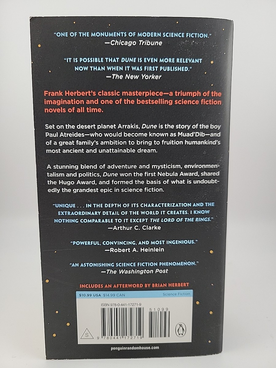 Dune by Frank Herbert (Paperback) | eBay