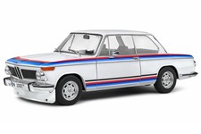 BMW e20 2002 Tii Turbo Evocation White diecast model car S1808602 Solido 1:18