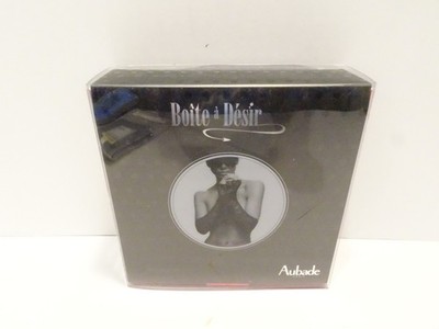 Aubade Paris Boite à Désir Lace Gloves & Eye Mask Set Noir One Size