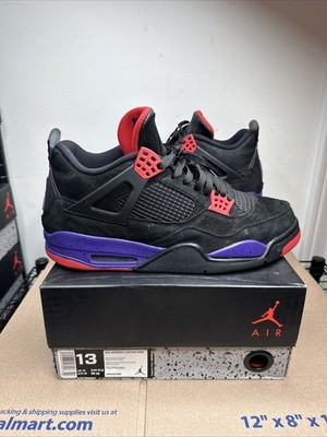 Size 13 - Jordan 4 Retro NRG Raptors 2018 VERY CLEAN with Original Box