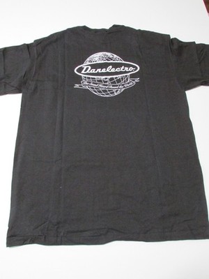 1990's Danelectro Guitars ''The Sound Heard Round the World'' T-Shirt Black XL