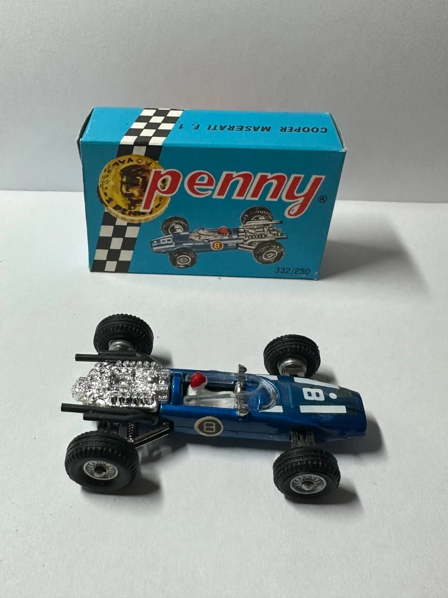 Miniature Politoys 1/41 N°52 - Maserati #3 Rouge - Voiture De Collection Occasion
