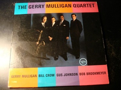 THE GERRY MULLIGAN QUARTET SELF TITLED LP RECORD V-8466