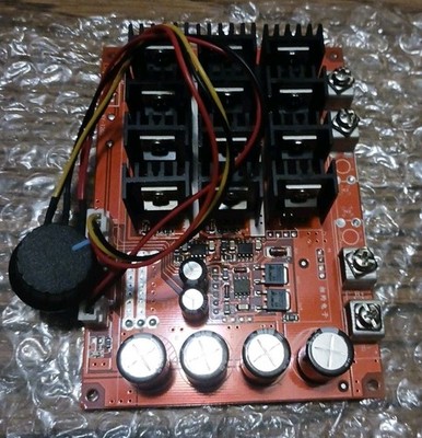 10-50V 60A 3000W PWM DC Motor Speed Controller High Power PM Or Brushed Control