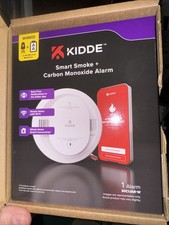 Kidde 30CUAR-W Hardwired Smart Smoke  Carbon Monoxide Detector, AA Batt. Backup
