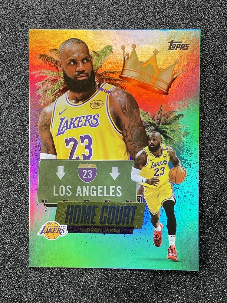 2025-26 Topps Flagship Lebron James Home Court Case Hit SSP