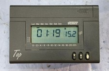 VEMER TOP CRONOTERMOSTATO TERMOSTATO DIGITALE NERO DA APPOGGIO