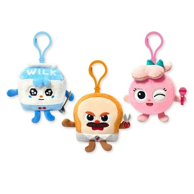 Bread Barbershop Stuffed Toy Plush Doll Keyring Bread Wilk Macaron 10cm