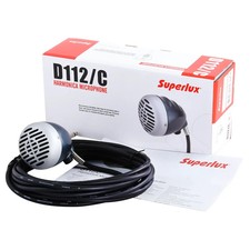 Superlux D112 Dynamic Microphone for Harmonica or Blues Harp — image 12
