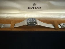 RADO Florence 111.3342.4 Black Dial Date Diamond  Women's W/ New Battery