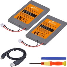 PS3 Controller Battery, 2 Pack LIP1359 Battery PS3 3 Dualshock 3 CECHZC2E New