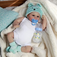 Bambole Reborn fatte a mano vinile silicone realistico neonato ragazzo bambola regalo bambino