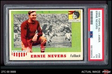 1955 Topps #56 Ernie Nevers   RC HOF Stanford PSA 5 - EX