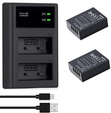1300mAh NP-W126 NP-W126S Battery for Fujifilm XM5 X100VI X100V XS10 XT30 XE4 A5