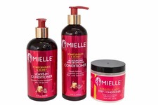 Mielle Pomegranate Honey Conditioner Set 3 Leave-In Deep Conditioner
