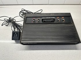 Atari 2600 Darth Vader Black Edition Console CX2600A Tested Works! *VIDEO*