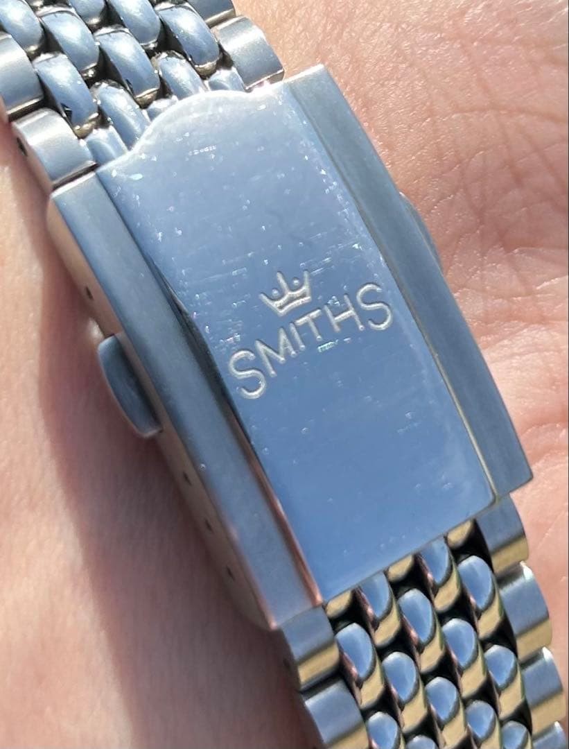 と*ン様 Smiths TRANS-GLOBAL PRS-54 Timefact Smiths Trans-Global PRS-54 Timefactors Automatic Watch 24 Jewels