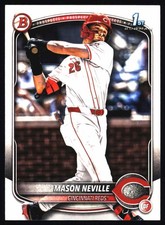 2025 Bowman Draft #BD-109 Mason Neville Cincinnati Reds