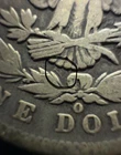 1891-O Morgan Silver Dollar Very Fine (VF)  VAM 1A Clashed "E” Top 100 #2666