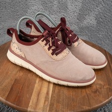 Cole Haan Generation Zerogrand Oxford Sneaker Pink Burgundy Women's Sz 6.5