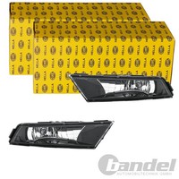 2X Hella H8 FF Nebelscheinwerfer Satz Passend FüR Skoda Superb Links+Rechts