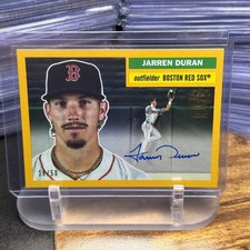 2025 Topps Archives - 1956 Fan Favorites Autographs Jarren Duran