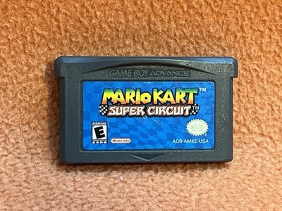 Mario Kart Super Circuit Nintendo Game Boy Advance Original Authentic Vintage
