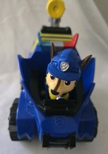 Paw Patrol Dino Rescue Chase  s Deluxe Rev Up Vehicle