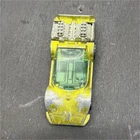 Hot Wheels Redline Six Shooter 1970 Yellow HK Hong Kong Aqua Windows Original