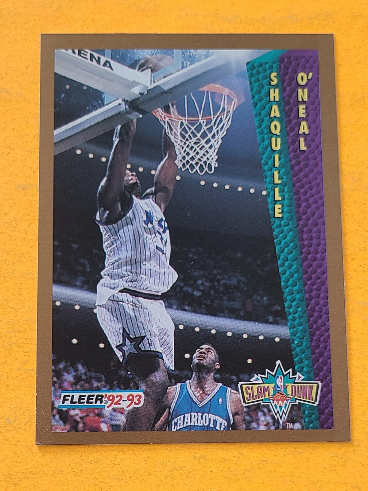 1992-93 Fleer #298 Shaquille O'Neal RC