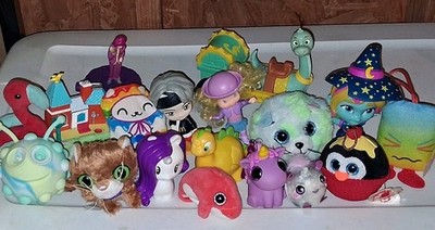 Mixed Toy Lot My Little Pony Ty Puffies Dino Ranch Min & Clover 
