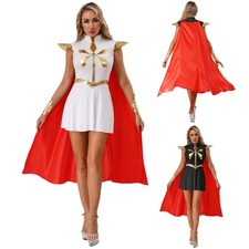 Women's Cosplay Costume Cleopatra Greek Ancient Roman Warrior Uniform Halloween