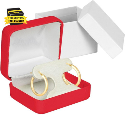 Luxury T-Style Earring Jewelry Gift Box, PU Leather Earring Jewelry Box, Jewelry