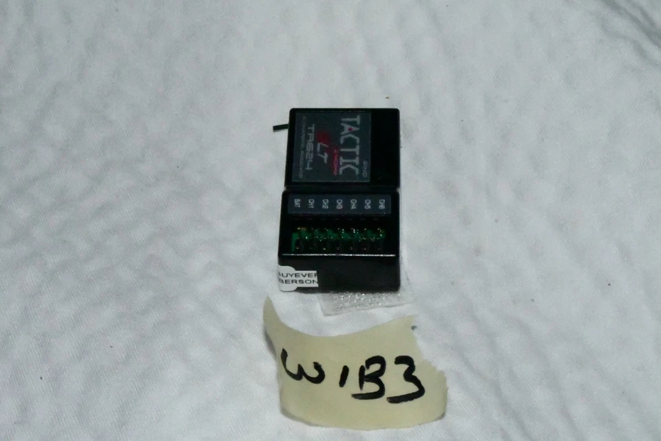 Tactic TR624 624 SLT RC Remote Control Model Airplane Receiver W1B3 - Image 2 of 3