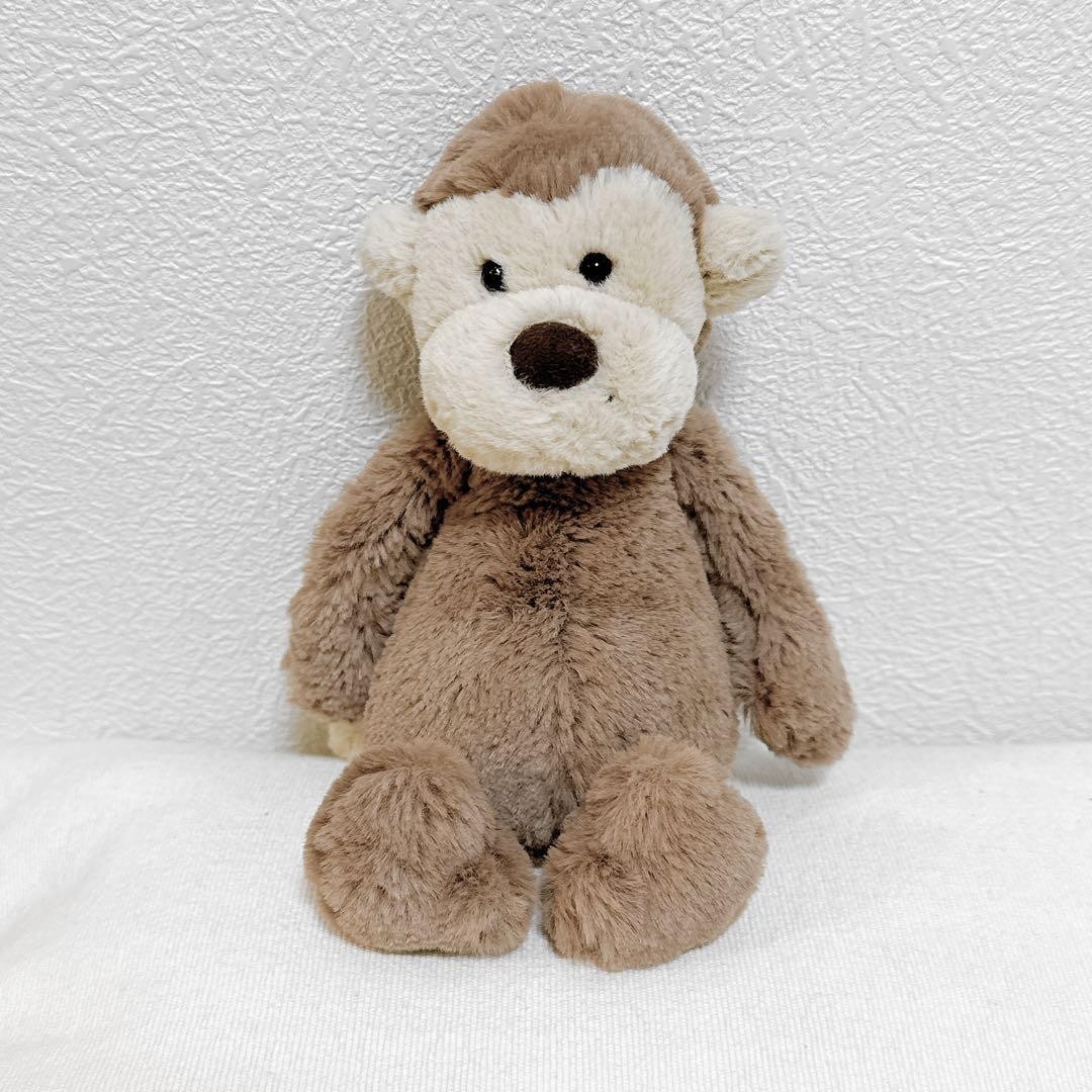 Jellycat Bashful Monkey Plush Doll Small Size H15cm Brown Japan | eBay