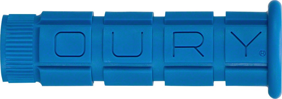 Oury Blue Single Compound Handlebar Grips - Thick Profile Raised Blocks No 3790₽