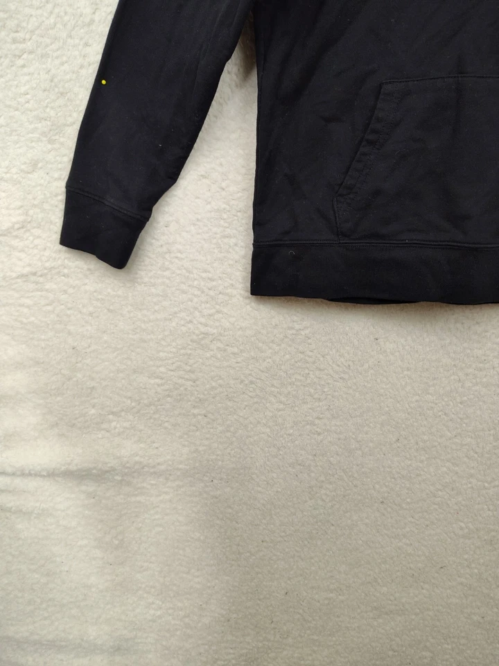 Sudadera Gap Niñas Mediun Negra Polar Manga Larga Sudadera con Capucha Bolsillo Pullover Foto 4 de 4