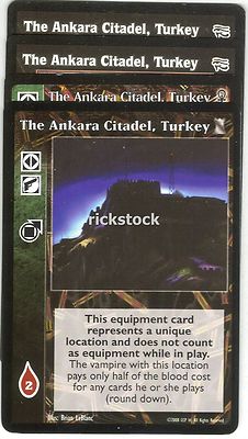 The Ankara Citadel, Turkey x4 AH CE KoT Lot B VTES Jyhad | eBay
