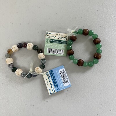 Zorbitz Karmalogy Kids Bracelets Lucky Karma Beads (2 Bracelets