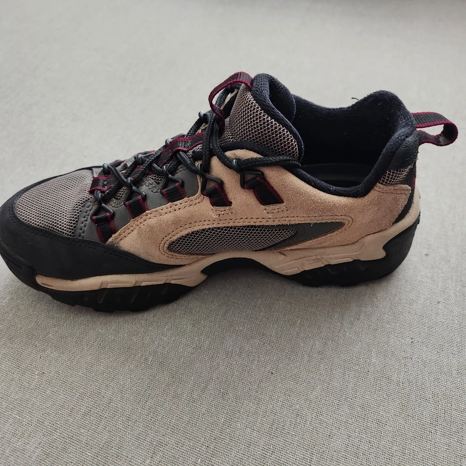 Botas de tracción TEVA para mujer Xpd 6417 senderismo gamuza tostadas negras talla 7,5 al aire libre Foto 2 de 4